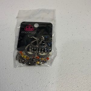 Silver fashion earrings